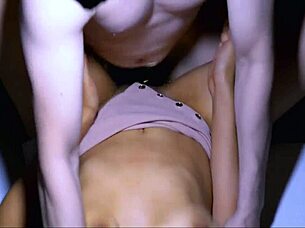 Oh My God, This Cute Teen Cheats with Her Friend in a Hardcore Creampie Session!