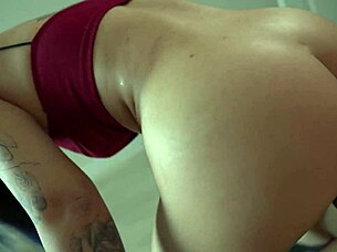 submissive girl receives complimentary piano instruction