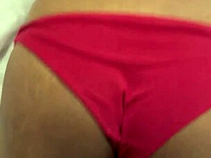 Casual encounter turns into intense session with curvy girlfriend in bedroom.