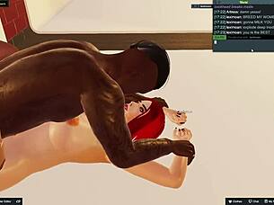 leaxi experiences intense breeding session filled with passionate moaning.