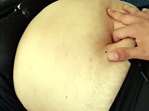 Amateur Milf Belly Fetish Orgasmic Exploration