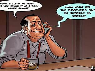 Cheating husband brutally fucks his sexy young ebony maid in the kitchen while wife is away?