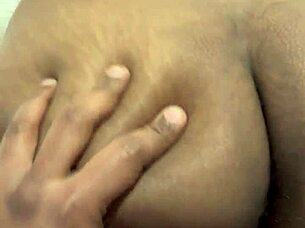 Casual encounter turns into intense session with curvy girlfriend in bedroom.