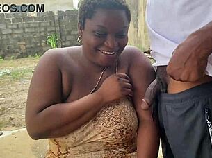 Intense First-Time Blowjob with Massive Black Cock on Homemade Date