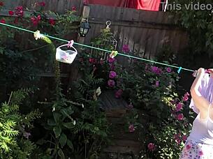 Isn't This Sexy Neighbor Tempting With Big Tits And Saggy Curves Next Door?