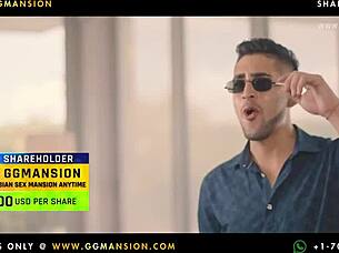 Redhead Latina In Bodysuit Gets Her Big Ass And Wet Pussy Soaked At Ggmansion