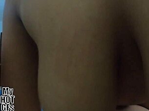 jovencita tetona gives it all in her first casting with huge natural tits and close up action 😘📹