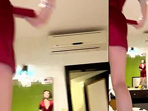 restaurant pickup turns into hotel creampie with big tits babe and monster cock action 😍🍑