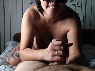 Want a close-up POV of me sucking and jerking your cock to cumshot?