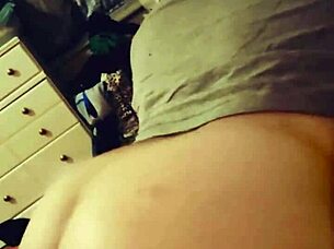 Curvy bbw latina with big ass gets bent over in amateur pov doggystyle session.