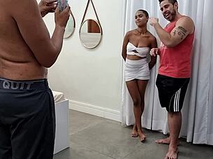 Watch Borboletinha Scream With Dotado's Dick In Ass And Get Milk On Face!