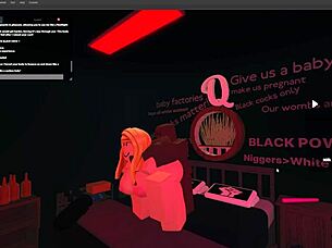 quickie session with a rough blonde bitch taking big black cock deep