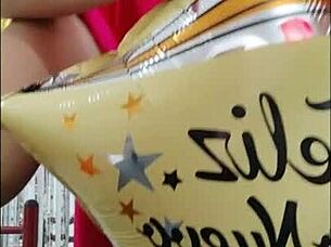 hey patriarchy turned me super submissive so im hiding my face while flashing big natural tits and ass