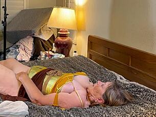 granny princess leia midi-chlorian fucked to a juicy creampie