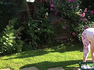 Isn't This Sexy Neighbor Tempting With Big Tits And Saggy Curves Next Door?