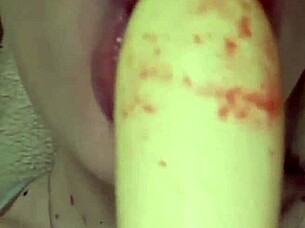 hey, check out elzakom's cute lingerie play with pretty dildo in her sweet pussy