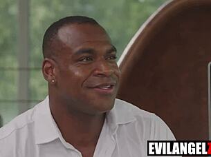 I love perverted secretaries like Aaron Rock and Candy Licious in anal action.