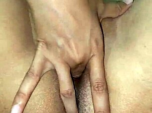 Sexy teen 18+ girl touching her natural boobs and small 18+ tight pink pussy 💦