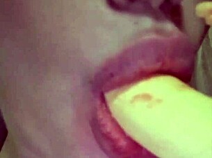 hey, check out elzakom's cute lingerie play with pretty dildo in her sweet pussy