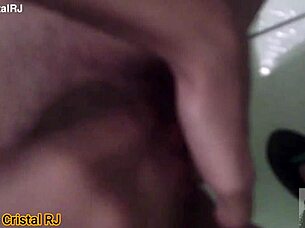 Curly Brazilian wife Jade exposes her tight wet pussy in sexy exhibitionist trailer part 05