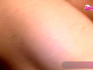 German blonde teen amateur gets intense anal fuck in casting