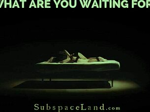 big tits teen 18+ bound and gagged as submissive slave gets rough doggystyle fucking in bondage