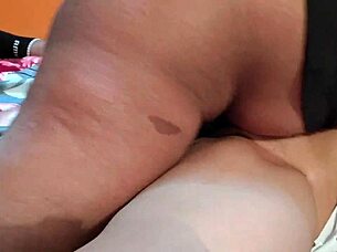 Lustful Guy Fucked Me Hard And Stretched My Big Pussy With Monster Cock In Oiled Missionary Action