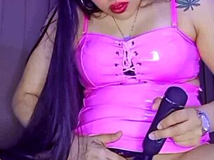 Horny Colombian girl deepthroats that monster cock and squirts from wet pussy licking until cumshot on ass 😈💦