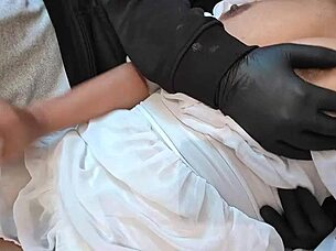 Lustful Guy Fucked Me Hard And Stretched My Big Pussy With Monster Cock In Oiled Missionary Action