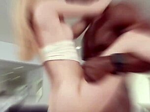 Smoking hot brunette Lina Love rides the bang bus just to take that huge cock in cowgirl and doggystyle.