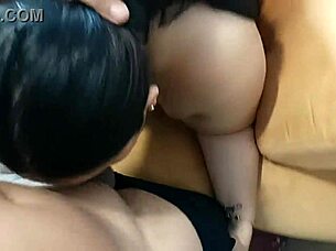 giving good night to my curvy amateur with rough doggystyle fucking until creampie