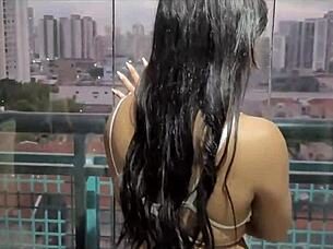 i called my big dick lover while my cuckold husband was at work hot wife with fire in pussy waited for cuckold husband to leave to call big dick lover to fuck