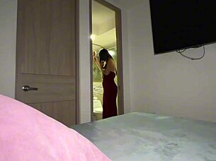 i feel so horny riding this fat teen latina's cute natural tits pussy in pov cowgirl toy sex with my beautiful skinny ass