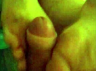 Amateur records homemade video featuring dirty feet on a sunny day