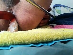 My playful little spot gets some fun toy action in this solo session.