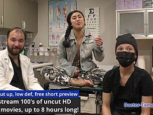 Dr Tampa performs Tampa University entrance physical on Jasmine Rose