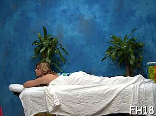 teen receives intense breast massage leading to passionate encounter with tight pussy action