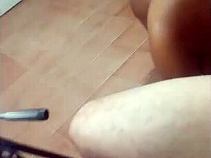 I fill the shell and mouth with milk for horny university teacher