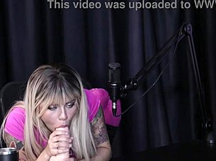 hey loira safada, strip off those clothes, show your huge tits and juicy pussy, then give that sexy eye contact while demonstrating your titjob skills - gabriella gushi