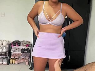 Boss Gives Day Off For Exercise Ending In Squats On His Pole