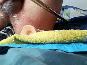 My playful little spot gets some fun toy action in this solo session.