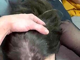 teen isabella de laa gives pov deepthroat blowjob on big cock in hotel room with cum in mouth