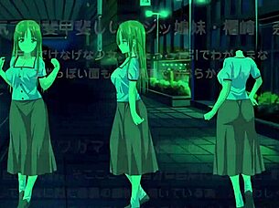 Animated story features voyeuristic scenes with intense encounters and close-up moments