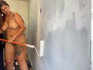 Hey, the painter was late so I started doing his job myself with some solo flashing