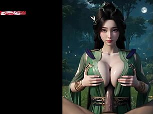 goddess free digital temptress animated beauty awaits in 3d hentai animation