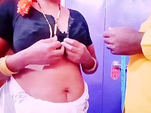 Desi Housewife Fucking Tailor With Telugu Dirty Talks - So Hot!