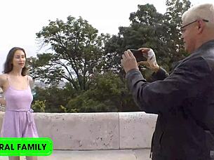 porno dan gets double blowjob from cute fat bbw sluts with big natural tits 😏