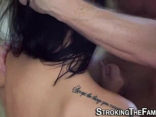 Curious about a small titted teen 18+ getting roughly fucked by mature German guy?