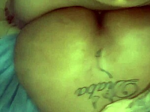 Big Tits BBW Nana Diaba Squirting with Huge Ass Taking Monster Cock Dildo in Pussy