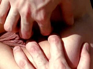 I found a place to fuck this cute petite blonde with natural tits roughly